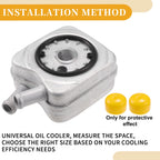 Engine Oil Cooler for Volkswagen Passat (No. 068117021BX)