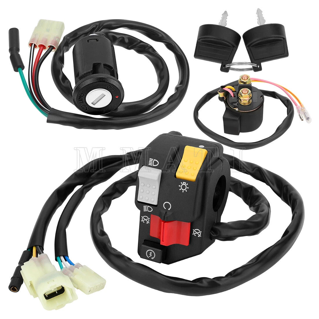 Handlebar Ignition Key Switch w/Relay for Honda Sportrax 250 TRX250EX (2006–2007)