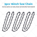 3X 16" Chain for Milwaukee M18 FUEL Chainsaw (18V)