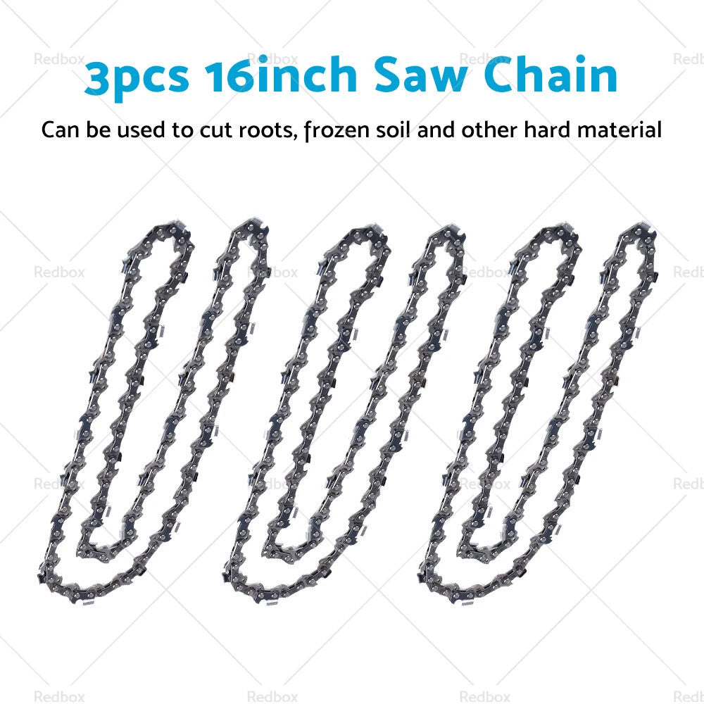 3X 16" Chain for Milwaukee M18 FUEL Chainsaw (18V)