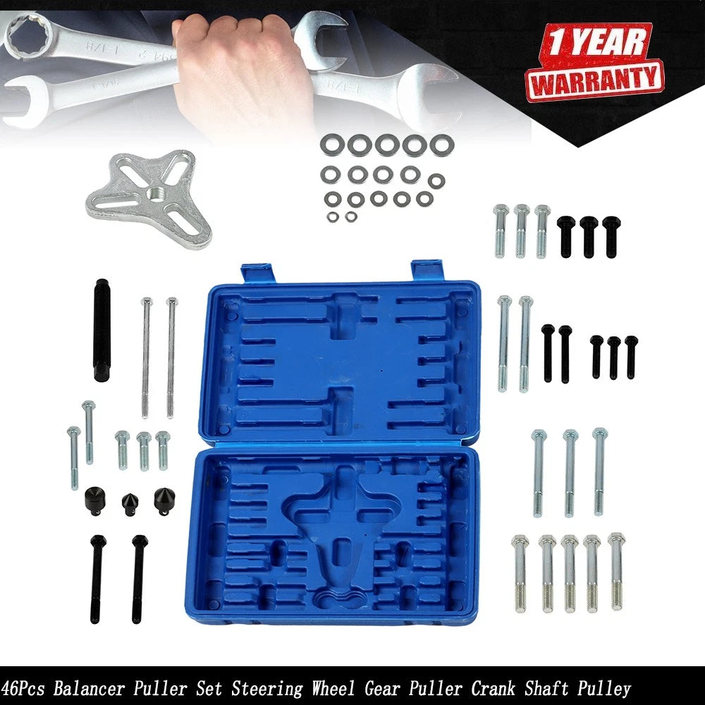 46-Piece Balancer Puller Set for Universal Applications