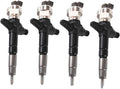 Set of 4 Fuel Injectors 8-98011604-0 095000-6100 for Isuzu Holden 4JJ1 (2006–2016)