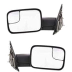 Tow Mirror Set for Dodge Ram 1500 (2002–2009) Manual Fold Blind Spot