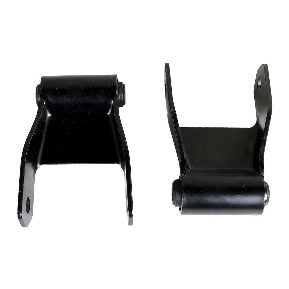 2X Rear Leaf Spring Hanger Bracket and Shackle Kit for Ford F-150
