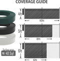 Privacy Fence Tape Weave & Bracket & Brass Fasteners for HTTMT
