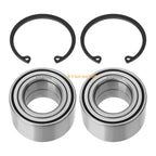 2 Rear Wheel Bearings w/Circlip Kit for Yamaha Grizzly 350-700 (2007-2014)