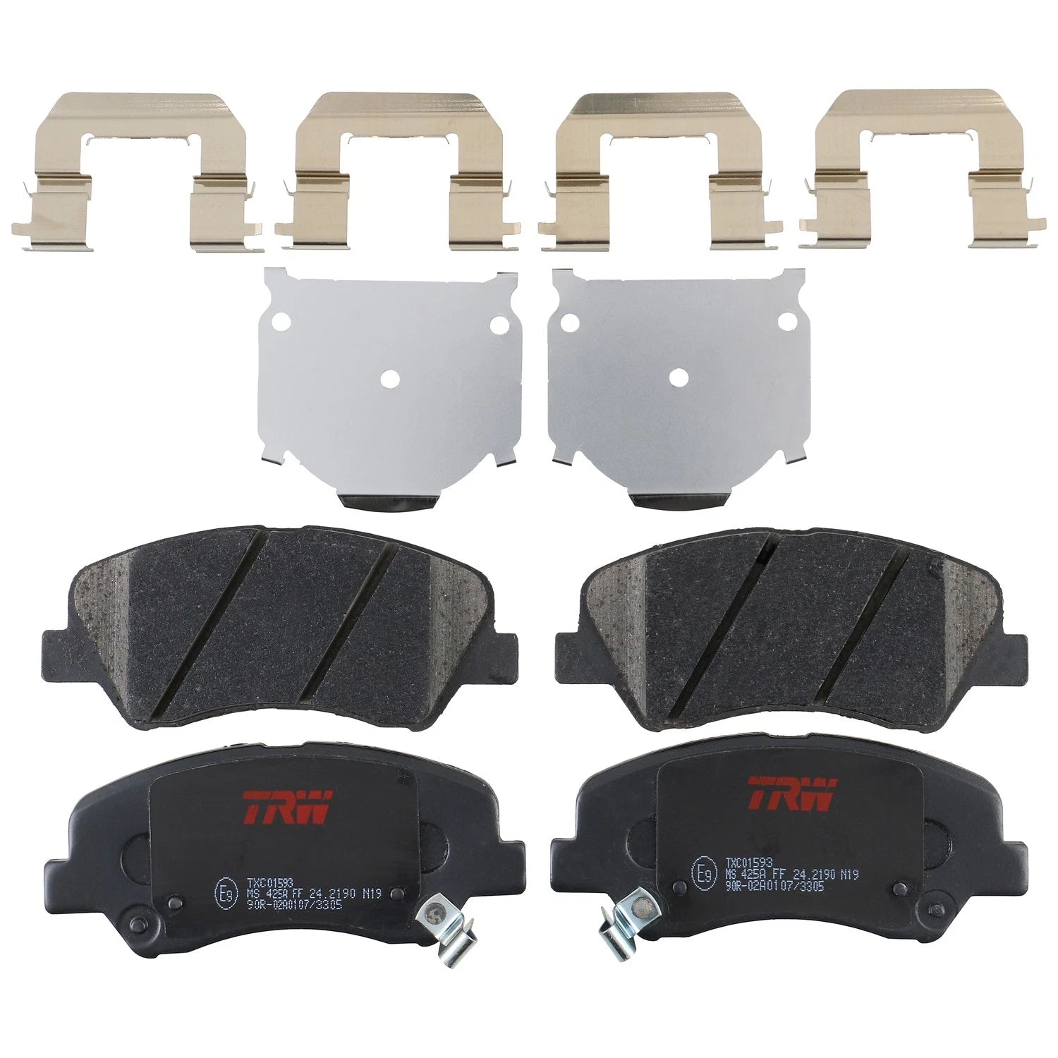 Disc Brake Pad Set for Hyundai Accent (2012–2017)