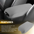 Middle Console Lid Arm Rest Cover for Toyota Camry (2012–2017) Gray
