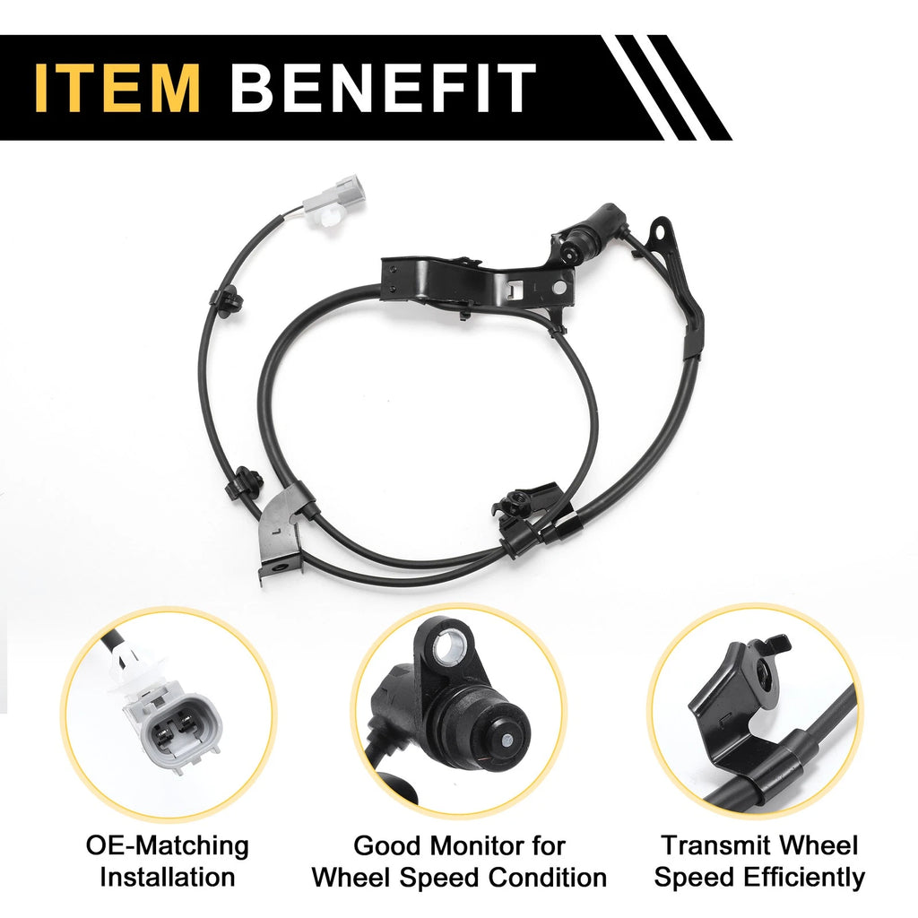 ABS Wheel Speed Sensor No. 895430K010 for Toyota Hilux (2005–2014) Front Left