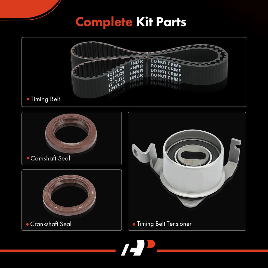 Set of 4 Timing Belt Kits for Mitsubishi Mirage (1993–1996)