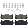 Set of 4 Disc Brake Pads for Toyota Camry (2007–2017)