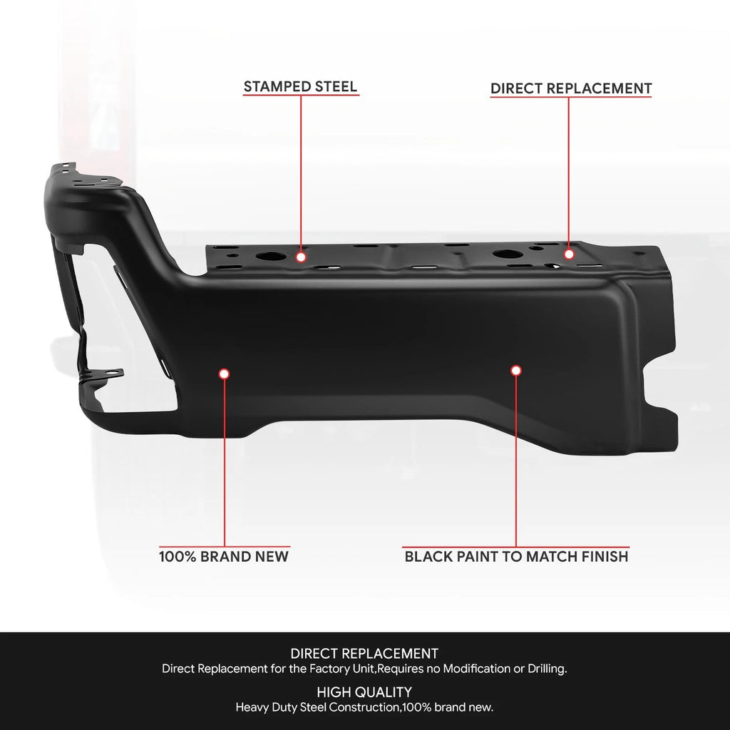 Left Rear Bumper End Cap for Ford F-250 SD (2023–2025)