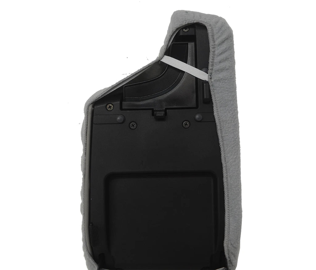 Fleece Console Lid Armrest Cover for Subaru Crosstrek (2018–2020) Gray