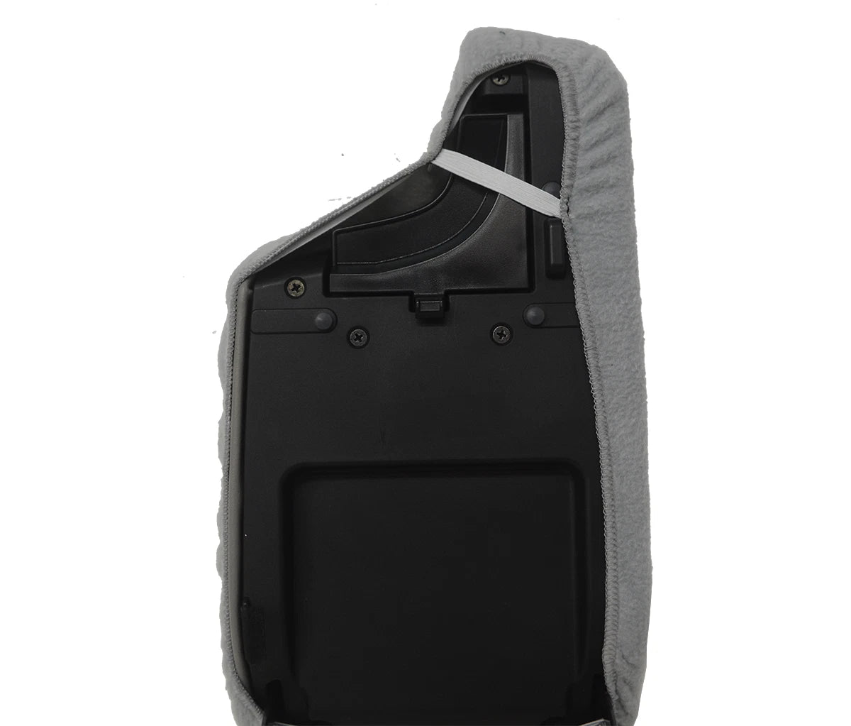 Fleece Console Lid Armrest Cover for Subaru Crosstrek (2018–2020) Gray