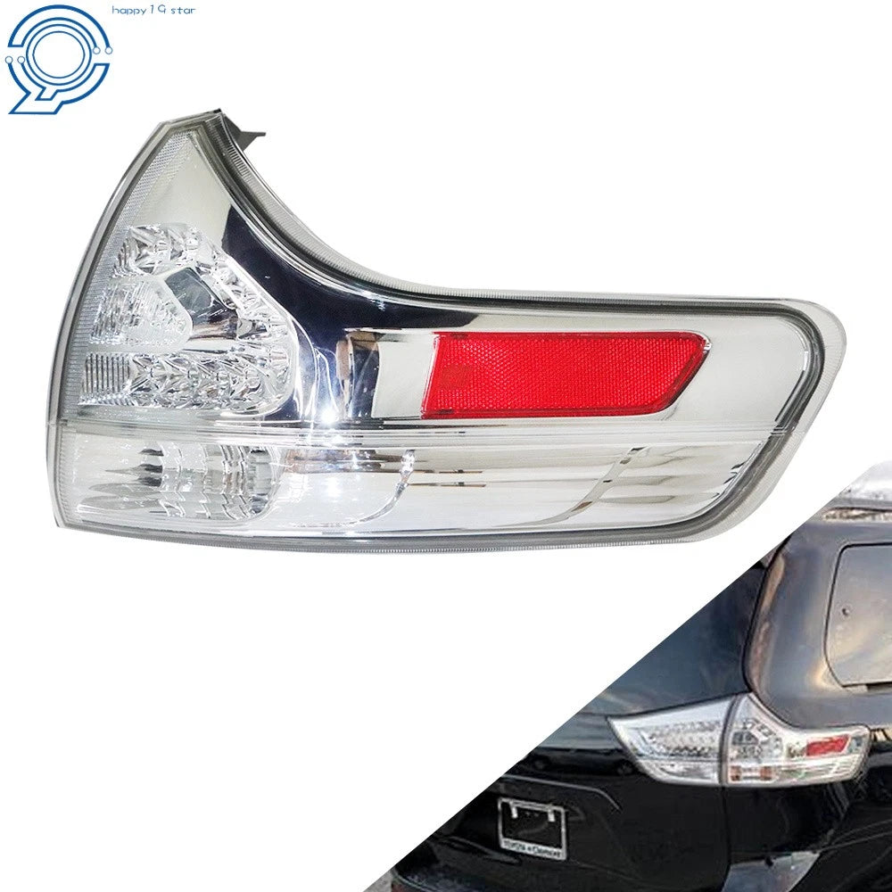 Halogen Outer Tail Light for Toyota Sienna (2011–2015) Right Side