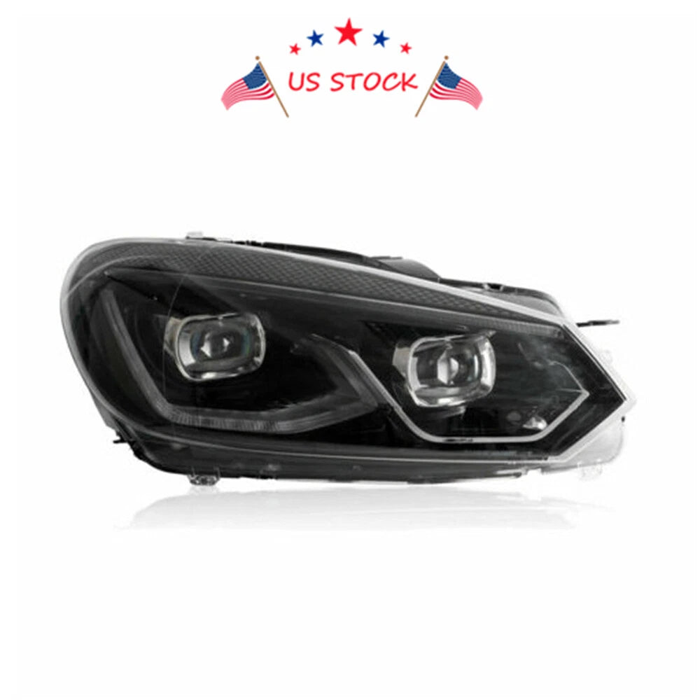 2X LED Projector Headlights for VW Golf 6 MK6 (2010-2014)