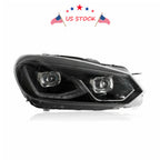 2X LED Projector Headlights for VW Golf 6 MK6 (2010-2014)