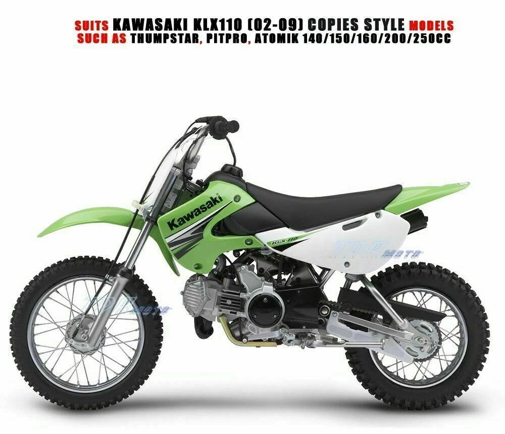 Fairing Fender Kit for KLX110 125cc PIT PRO Trail Dirt Bike (2003–2023)