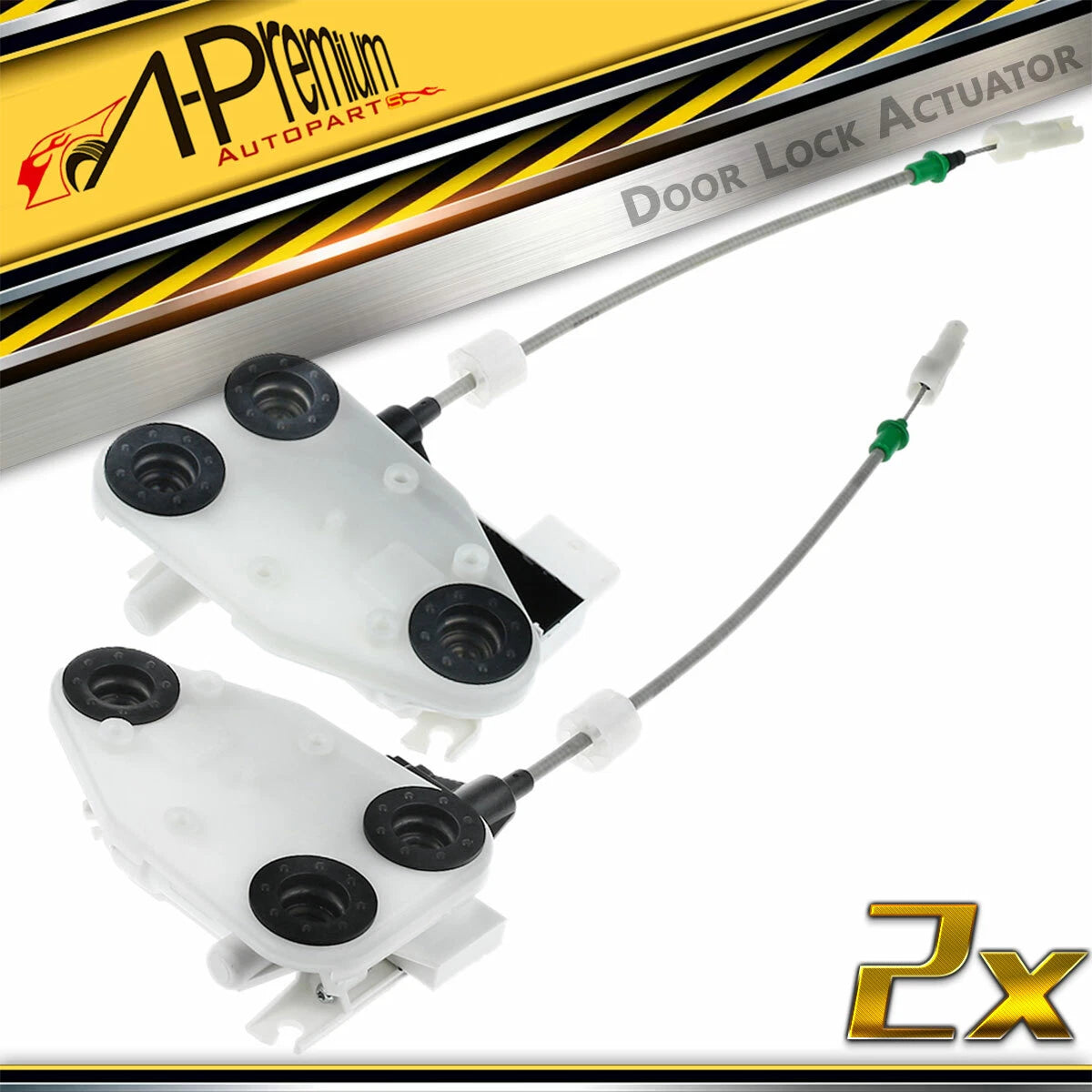 2X Rear Door Lock Actuator for BMW X5 X6 (2014–2018)