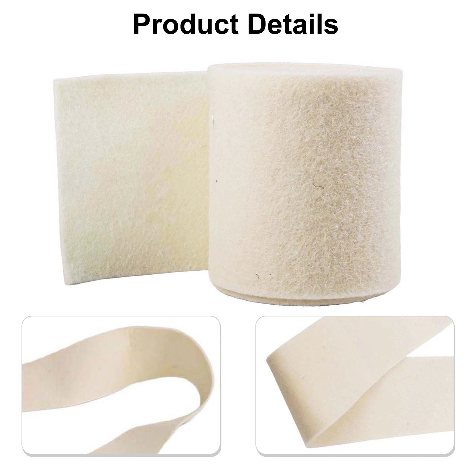 Piano Tuning Tool Woolen Damper Felt for Upright and Grand Pianos