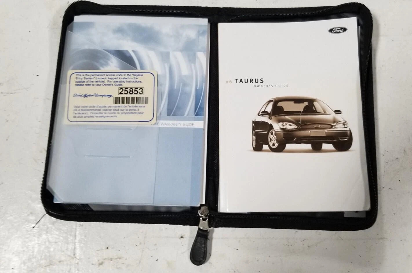 Owners Manual for Ford Taurus (2006) - OEM Guide