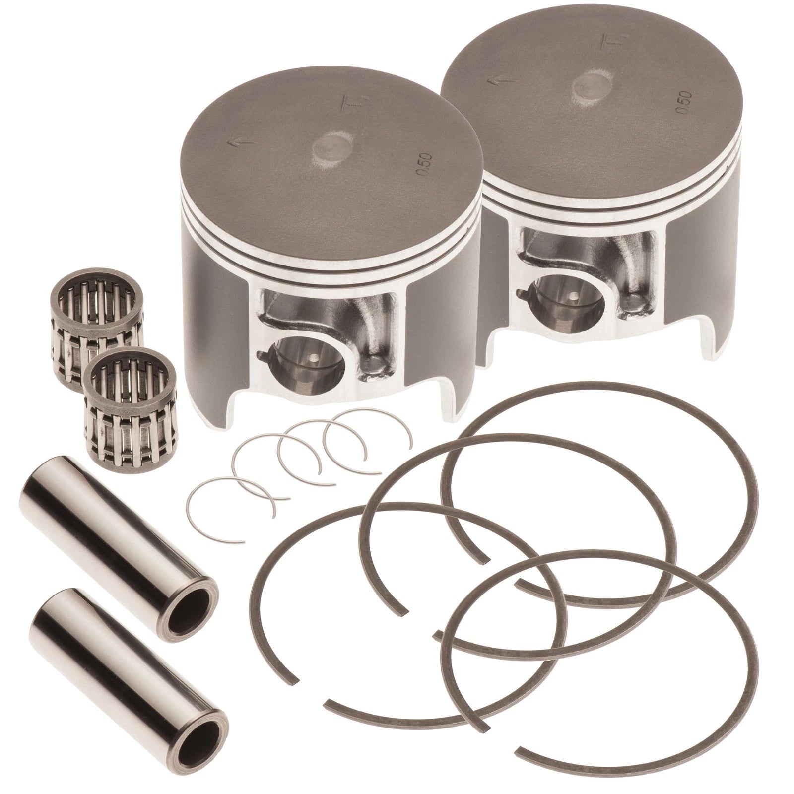 Dual Piston Kit for Yamaha 650 WaveRunner VXR LX Superjet (All Years) .50MM Over 77.5MM