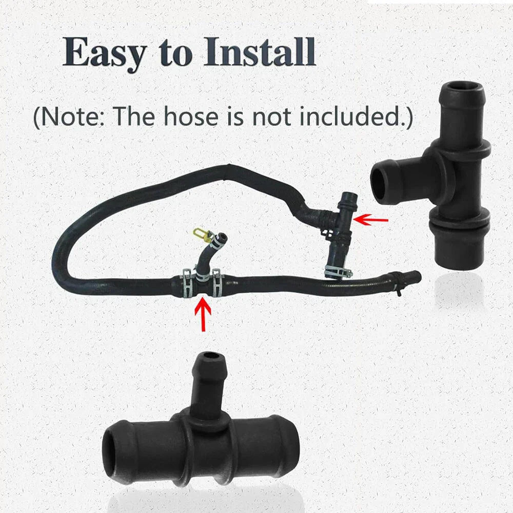 Heater Hose Tee Connector for Ford Transit Connect 2.0L (2010-2013)
