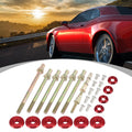 Engine Valve Cover Washer Bolt Kit Red for Honda K-Series K20 K24 (2002–2011)