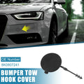 Front Bumper Tow Hook Cover 8K0807241 for Audi A4 (2009–2012) Black