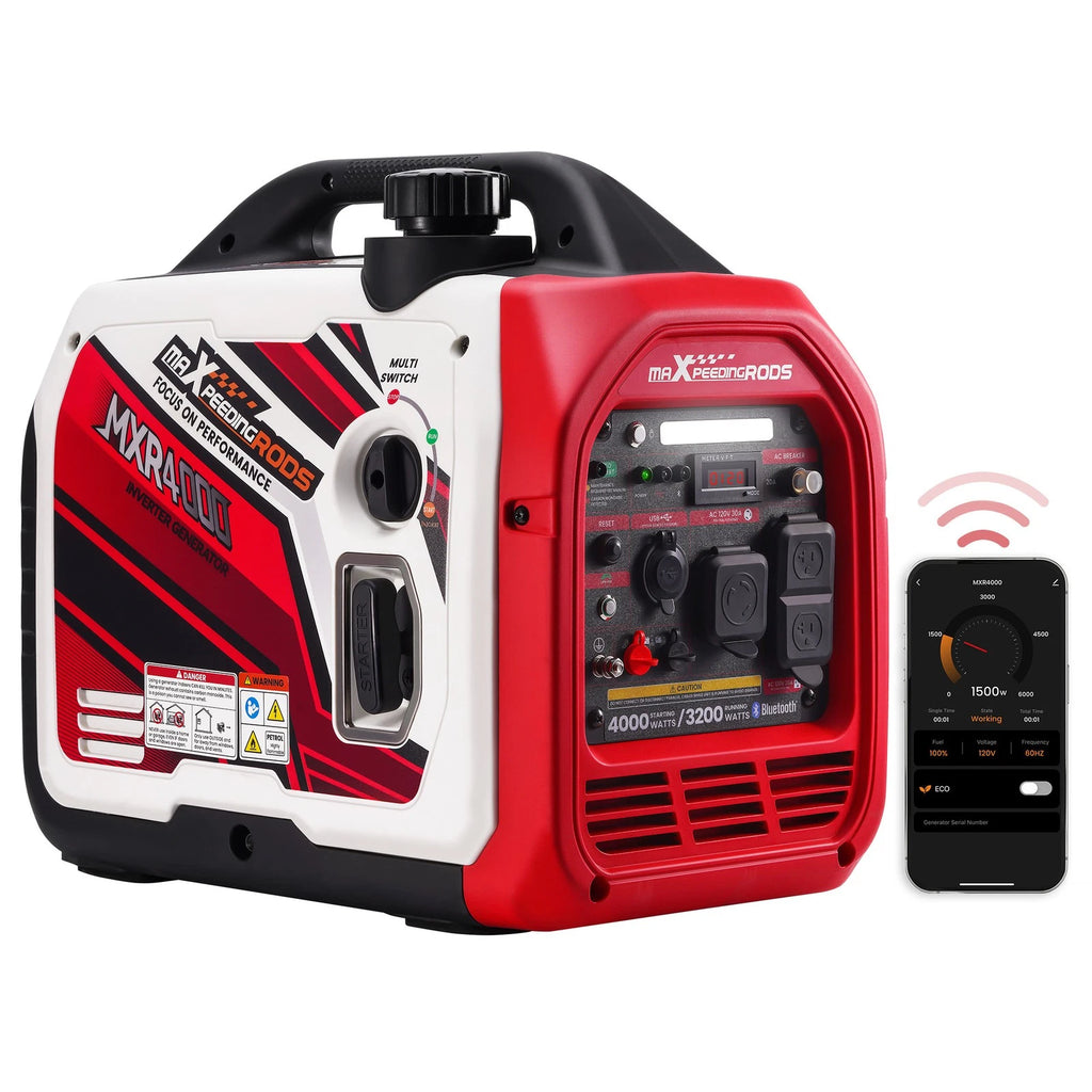 4KW Inverter Generator with App Remote Monitor for Outdoor Camping