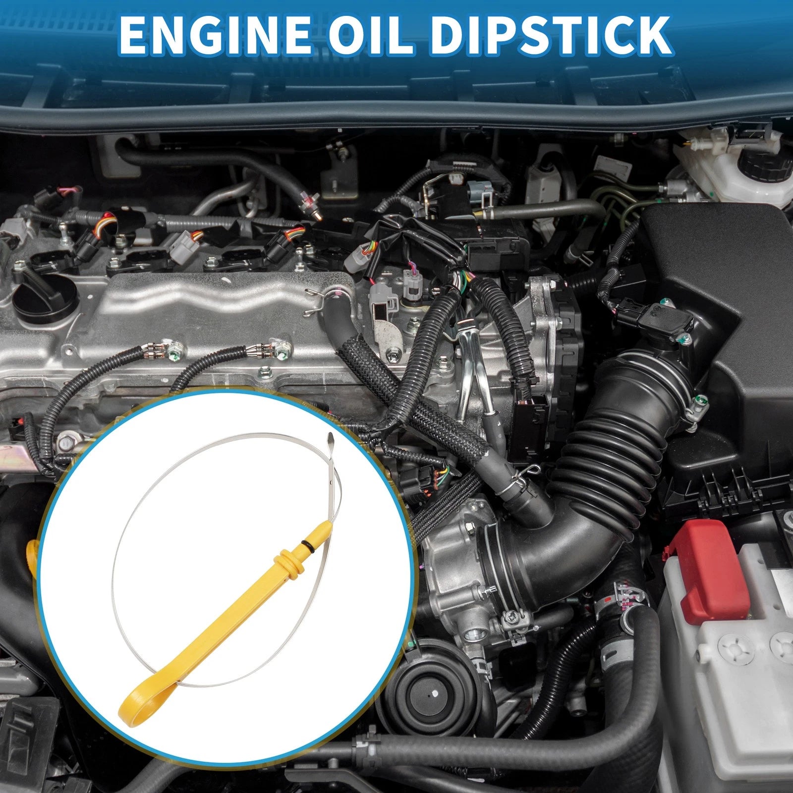 Engine Oil Dipstick No. 24102878 for Buick Chevrolet 