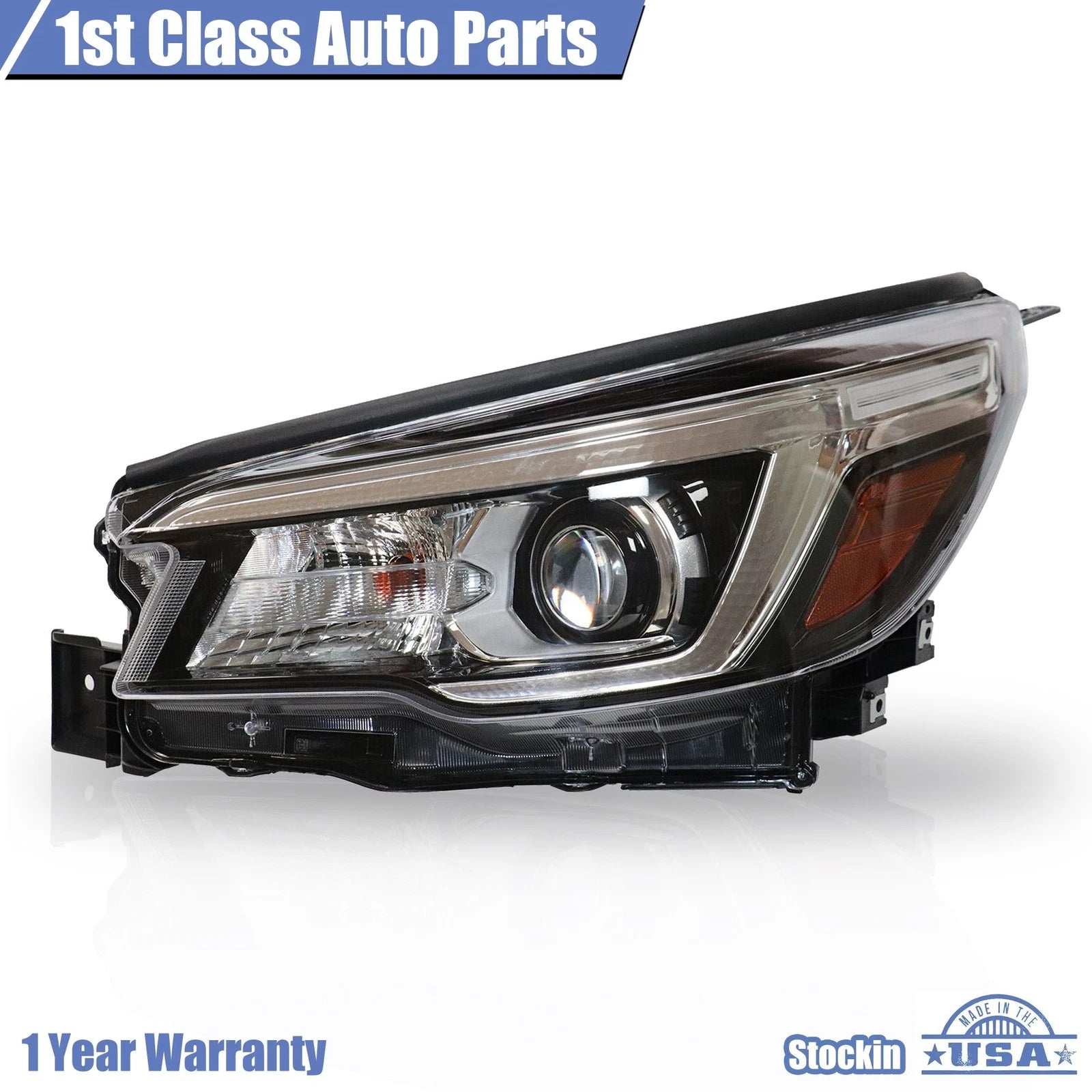 Set of 2 Halogen LED Headlights for Subaru Forester (2019-2020)