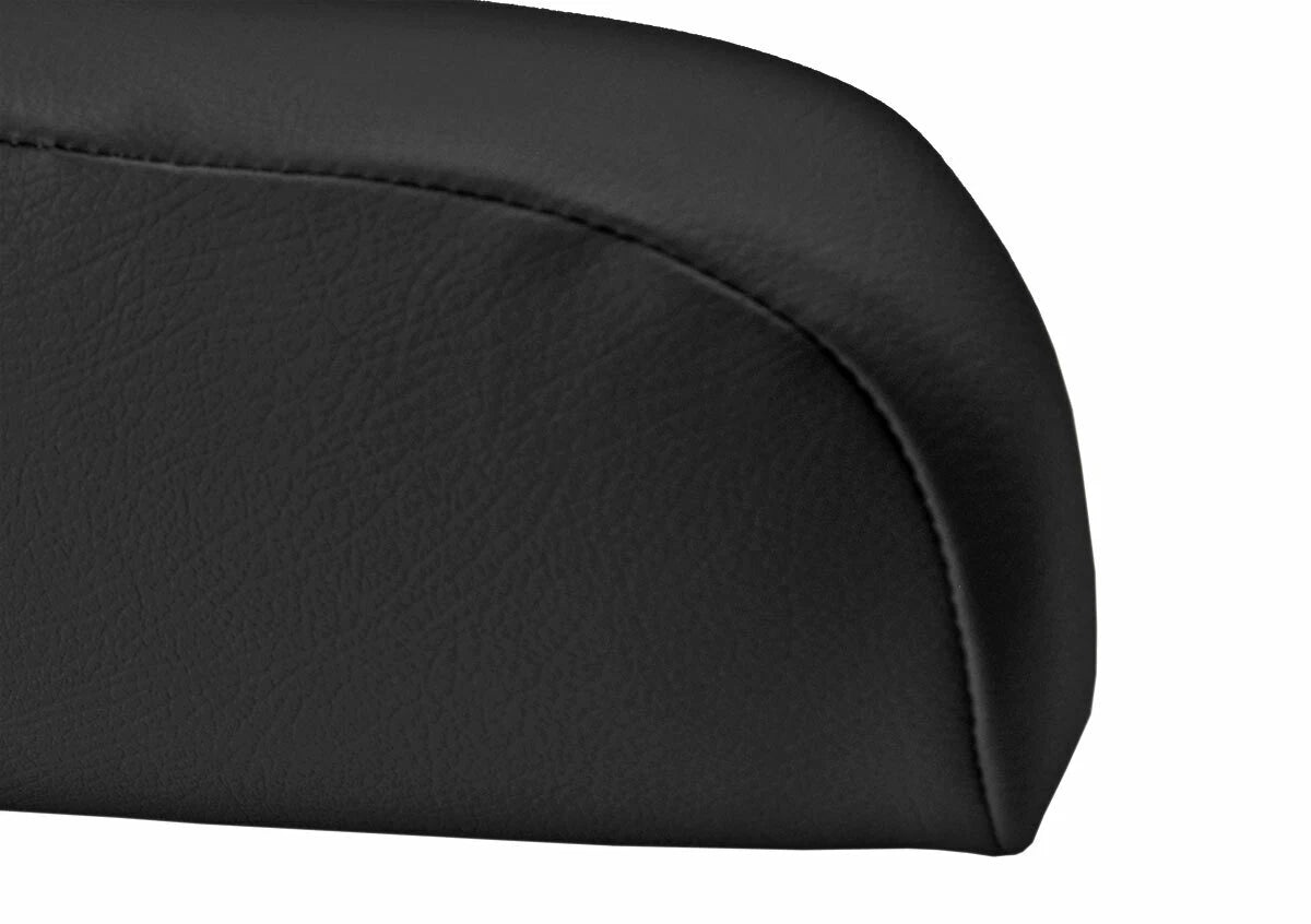 Front Seat Armrest Protector Cover for Volvo VNL (2004–2018) Black Leather