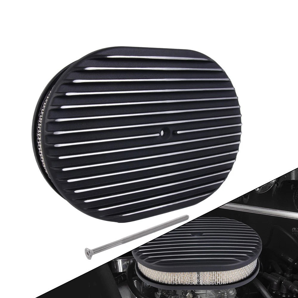 12" Full Finned Air Cleaner for 4-Barrel Carburetor