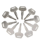 10 Pcs Ignition Keys for Komatsu Excavator Dozer Loader