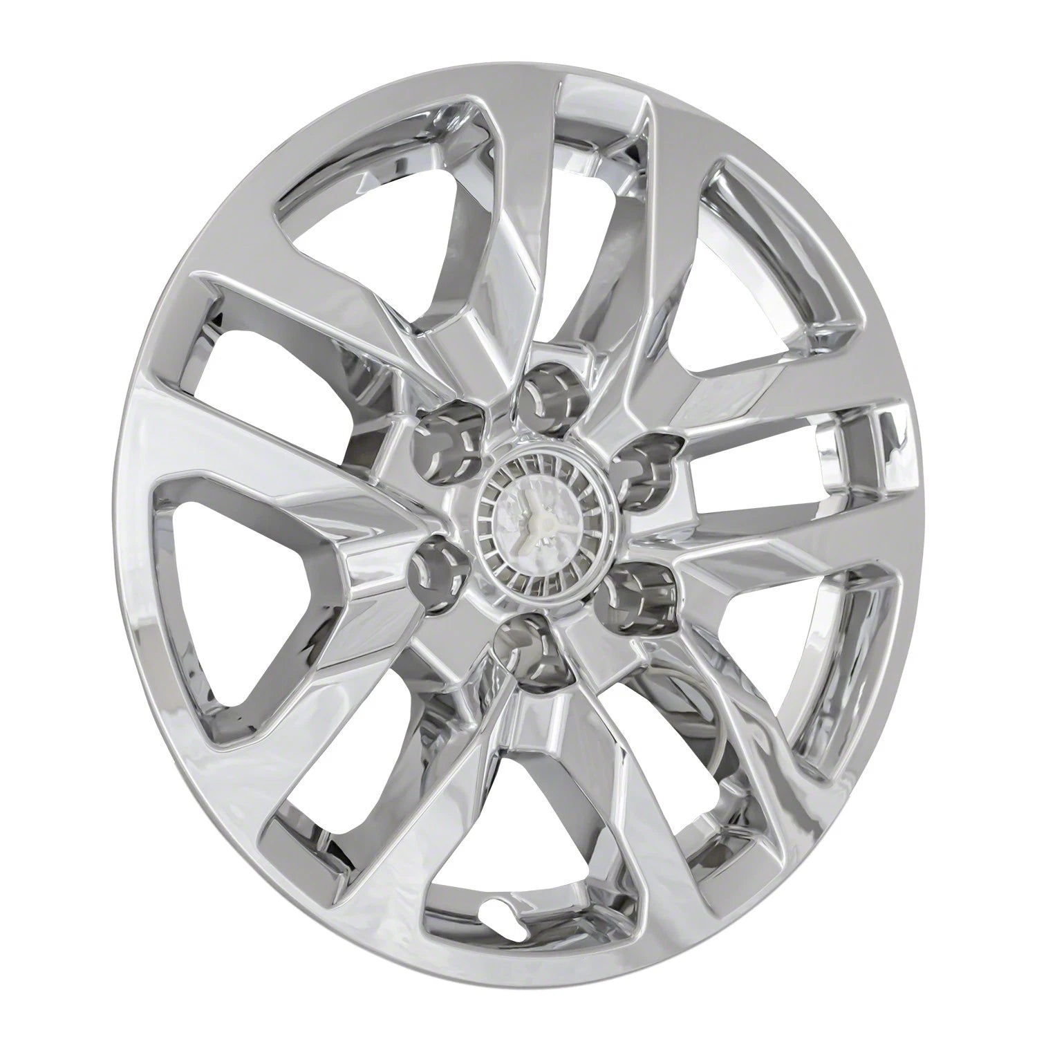 Wheel Skins Hub Caps Chrome 18 Inch for 2019–2021 Silverado 1500