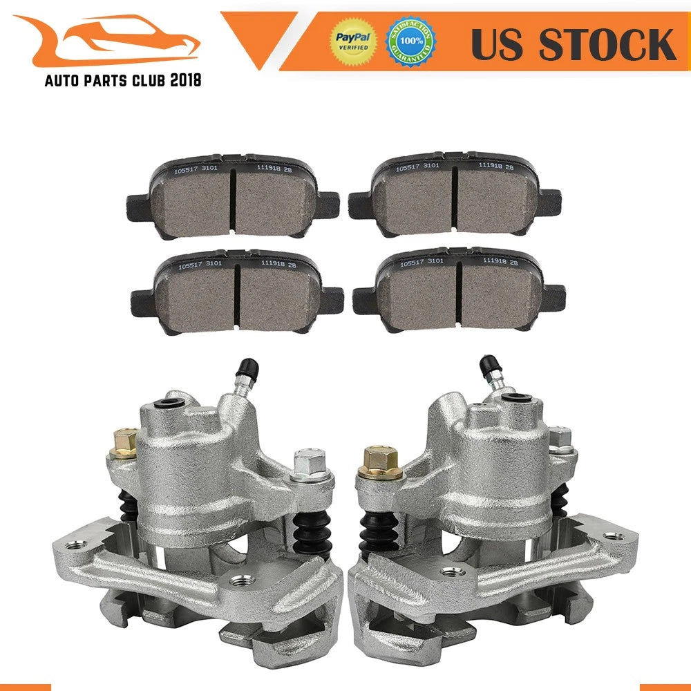 Brake Calipers w/ Bracket & Ceramic Pads for Toyota Avalon Solara (2005–2007)