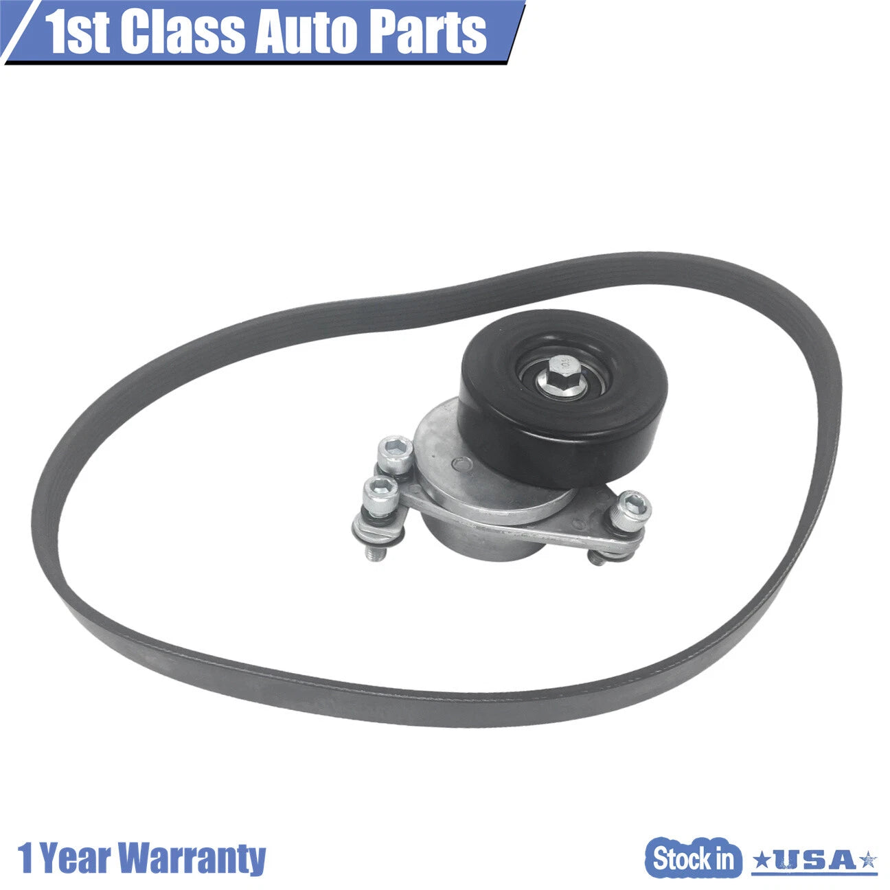 Belt Tensioner Idler Pulley Kit for Chevy GMC 7.4L V8 (1996–2000)