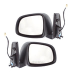 Set of 2 Power Mirrors for Suzuki SX4 (2007–2013) Manual Folding Paintable