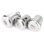 Metal Door Lock Cylinder Set + Key for Camaro, Caprice, Buick, Grand Am (1990-2002)