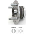 Wheel Hubs for Honda Civic (1992–2000) Front & Rear 4 Lug with Bearing