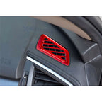 Carbon Fiber Style Side AC Vent Trim for Honda Civic 2016-2021