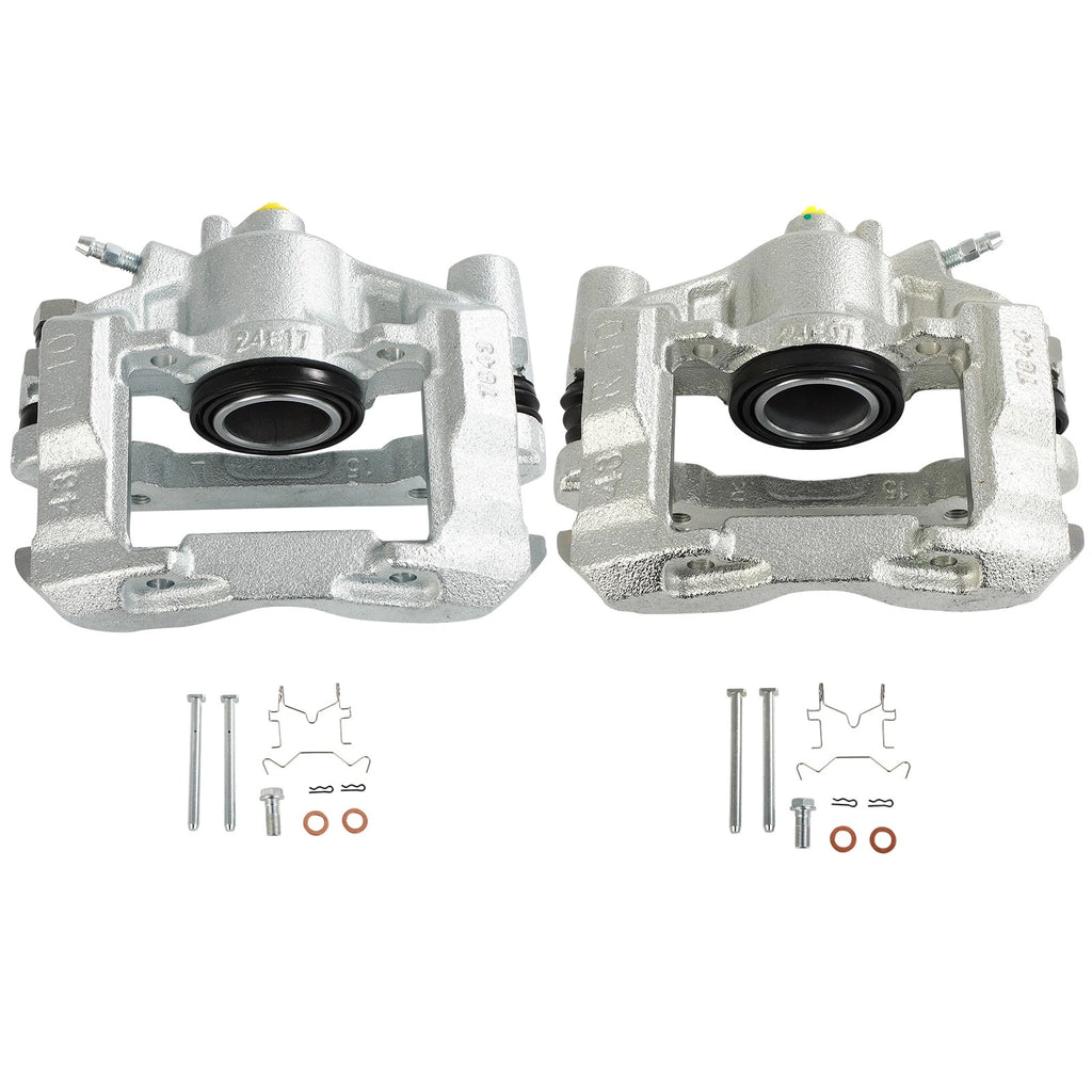Set of 2 Rear Brake Calipers with Bracket for Lexus IS250 (2006–2013)