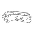 Hydraulic Lift Rocker for Ford 7810, 7810-O, 7910, 8210 (E0NN535DA)