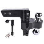Dual Ball Adjustable Trailer Hitch for All Vehicles (Universal Fit)