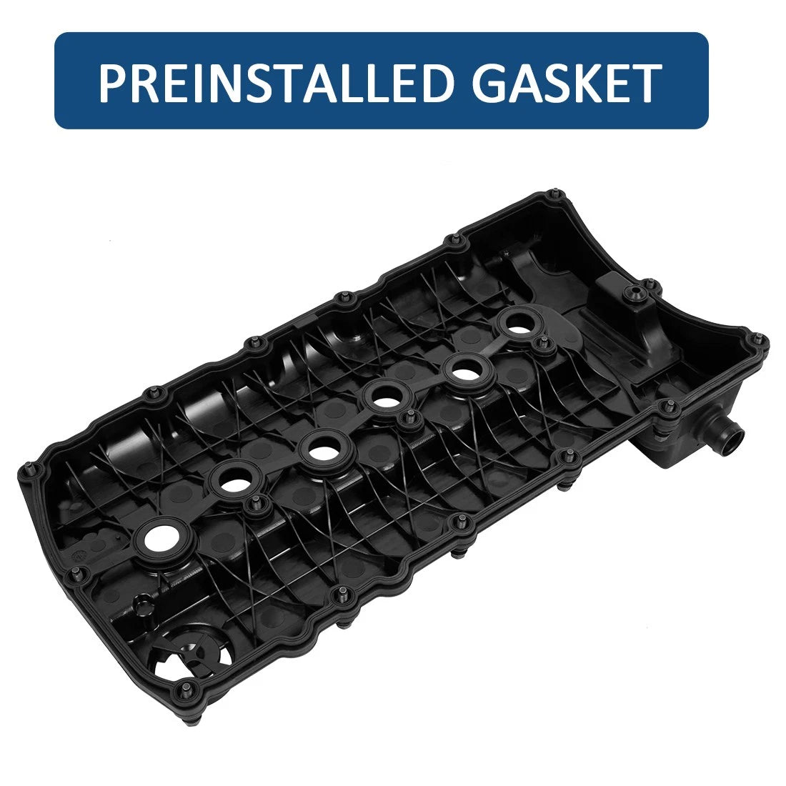 Engine Valve Cover for Volkswagen Touareg (2007–2017) 03H103429L