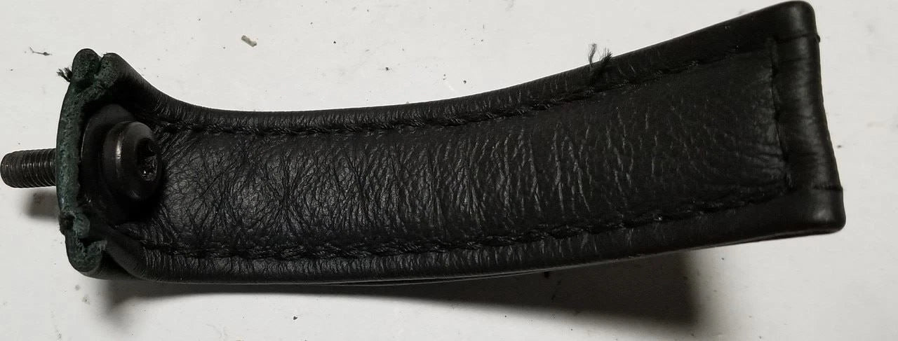 Trunk Boot Hand Strap for Jaguar XJ8 XJR VDP (1998–2003) Black Leather