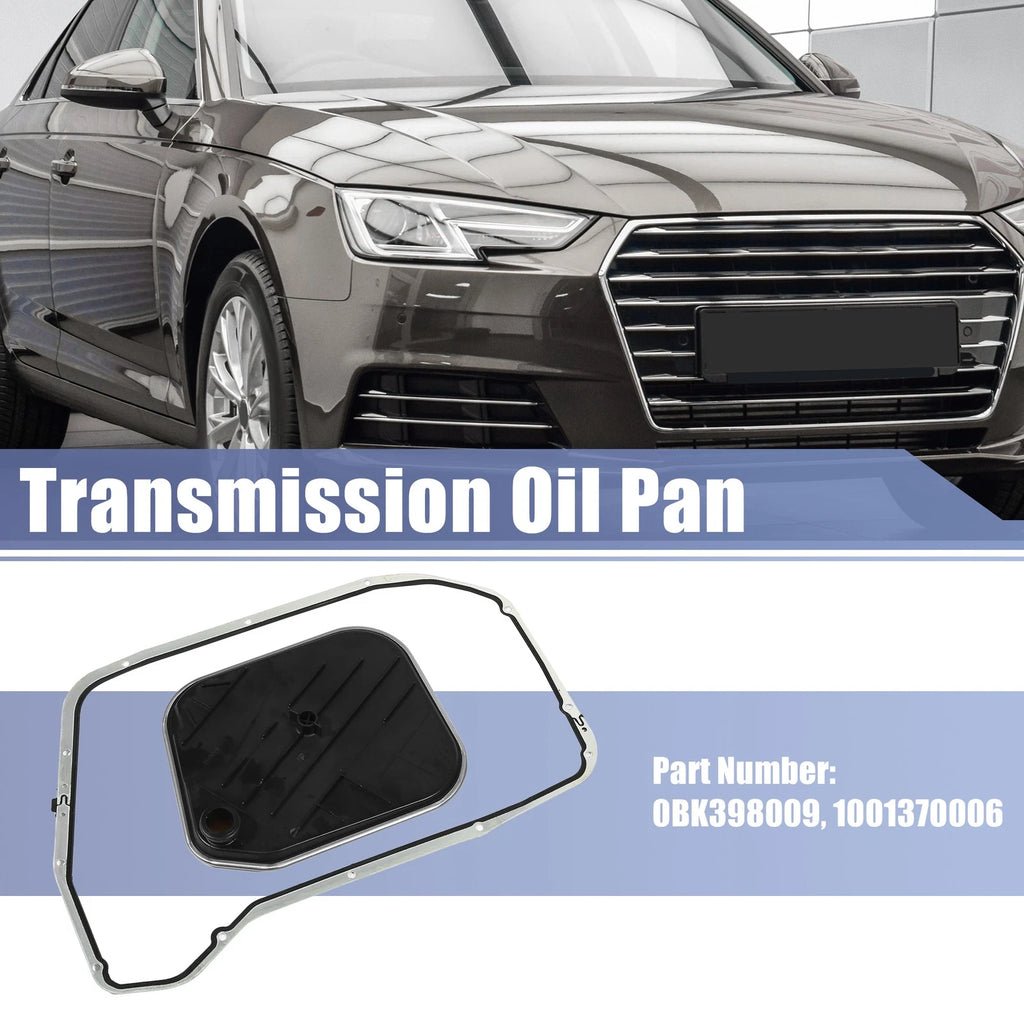 Transmission Filter Oil Pan Gasket Set for Audi A4 2.0L (2002–2008) 0BK398009 1001370006