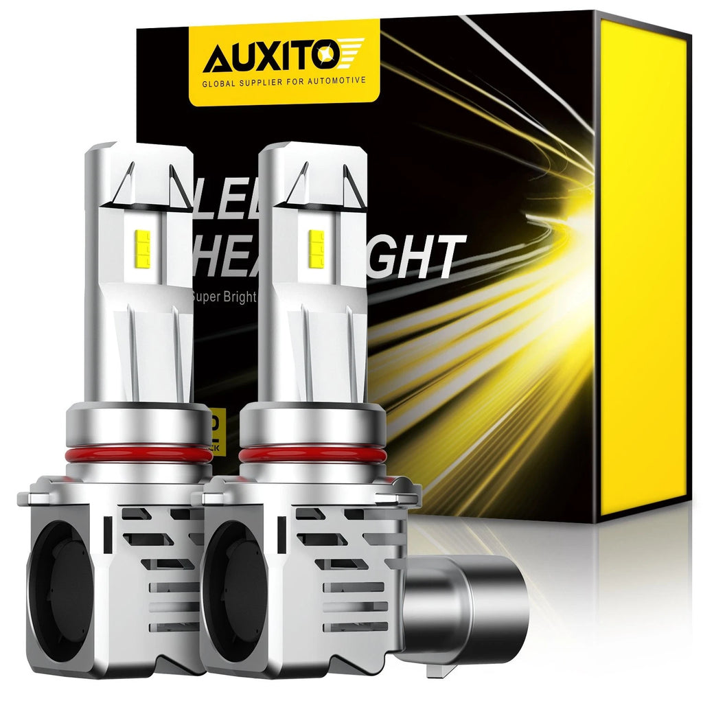 4X AUXITO 9005 9006 LED Headlight Bulbs for Hi Low Beam (EXC)