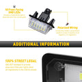 Full LED License Plate Light for Toyota Yaris (2012–2018)
